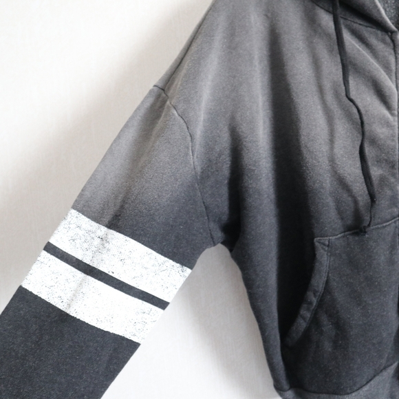 Nwt Wildfox Varsity Stripe Hoodie Jacket - Picture 9 of 11